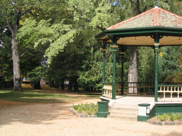 The 1908 Bandstand, pictured in 2006.