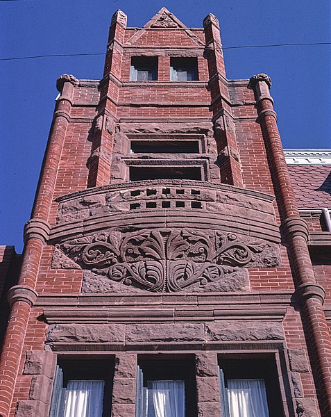 Farmers' and Merchants' Bank building (1889), in Red Cloud, now property of the Willa Cather Foundation