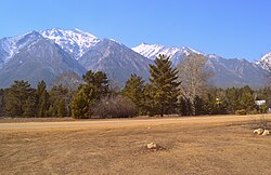 View of the Barguzin Range from Yarikta