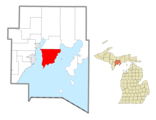 <span class="mw-page-title-main">Bay de Noc Township, Michigan</span> Civil township in Michigan, United States