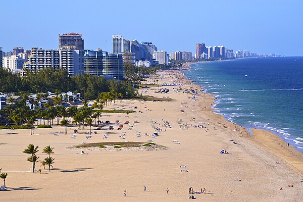 Image: Beach at Fort Lauderdale