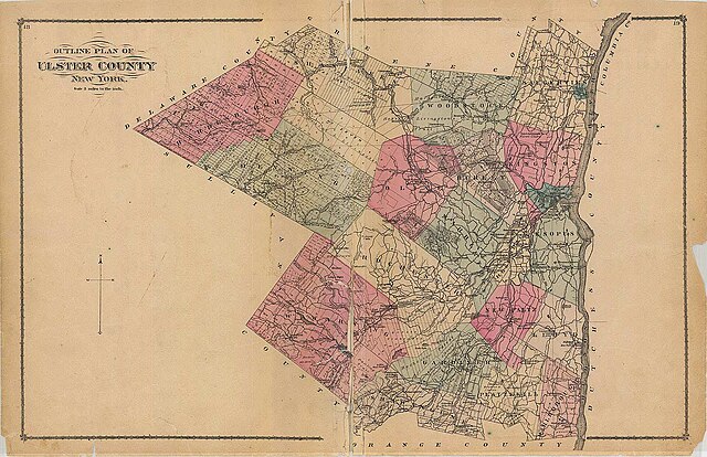 Ulster County in 1875