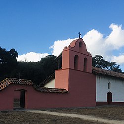 La Purisima Concepcion Bell Tower of La Purisima Mission.jpg