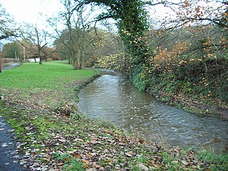 The Bezza Brook after rains