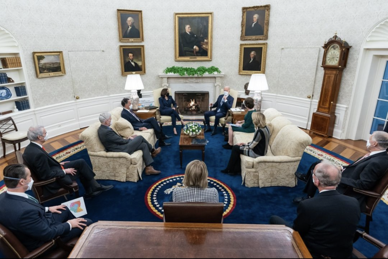 File:Biden meets with Republican senators on COVID relief.png