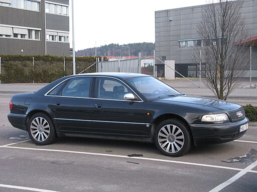 Black Audi A8