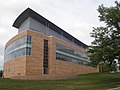 The recently constructed Blanchette Rockefeller Neurosciences Institute sits next to WVU's Robert C. Byrd Health Sciences Center.