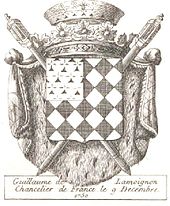 signature de Guillaume de Lamoignon de Blancmesnil
