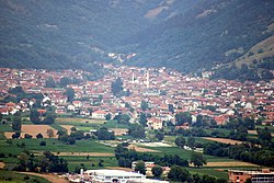 Blick auf das Dorf