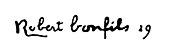 signature de Robert Bonfils