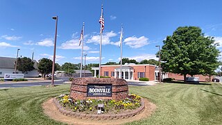 <span class="mw-page-title-main">Boonville, North Carolina</span> Town in North Carolina, United States