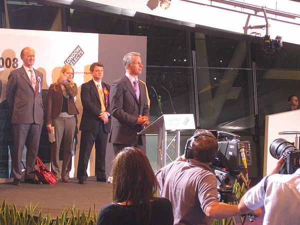 Brian Paddick, the Liberal Democrat candidate, speaking in City Hall after the results of the London mayoral election had been announced, 3 May 2008