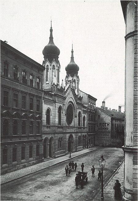 Brigittenauer Tempel 1900