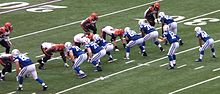 Colts offense playing against the Bengals. CIN@IND 2014.jpg