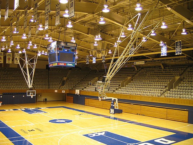 Cameron Indoor Stadium, home of the Blue Devils