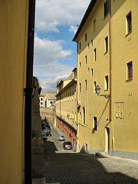Fängelset Regina Coeli vid Via delle Mantellate.