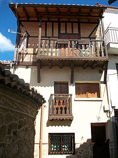 Barrado Place in Extremadura, Spain