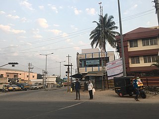 Channapatna City in Karnataka, India