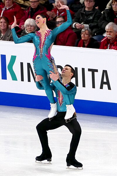 File:Charlene Guignard & Marco Fabbri 2024 Worlds Rhythm Dance 5.jpg