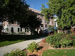 Chelan Countys domstolshus i Wenatchee.