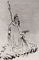 Tao Yuanming holding Lingzhi