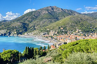 <span class="mw-page-title-main">Cinque Terre</span> Rugged portion of coast on the Italian Riviera, Liguria
