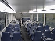 A T set lower deck prior to refurbishment.