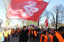 CJB members at a trade union action Cjb tradeunion.jpg