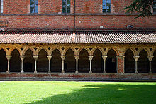 Cloître de l'abbaye Saint-Pierre de Moissac.