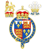 Coat of Arms of the Tudor Princes of Wales (1489-1574).svg
