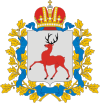 Escudo de armas de Nizhny Novgorod Region.svg