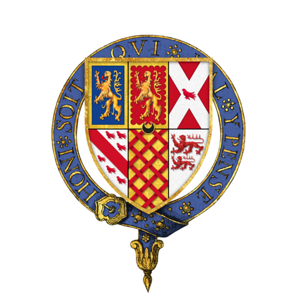 File:Coat of arms of Sir Gilbert Talbot, KG.png