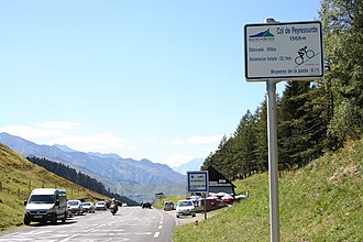 Col de Peyresourde, Passhöhe