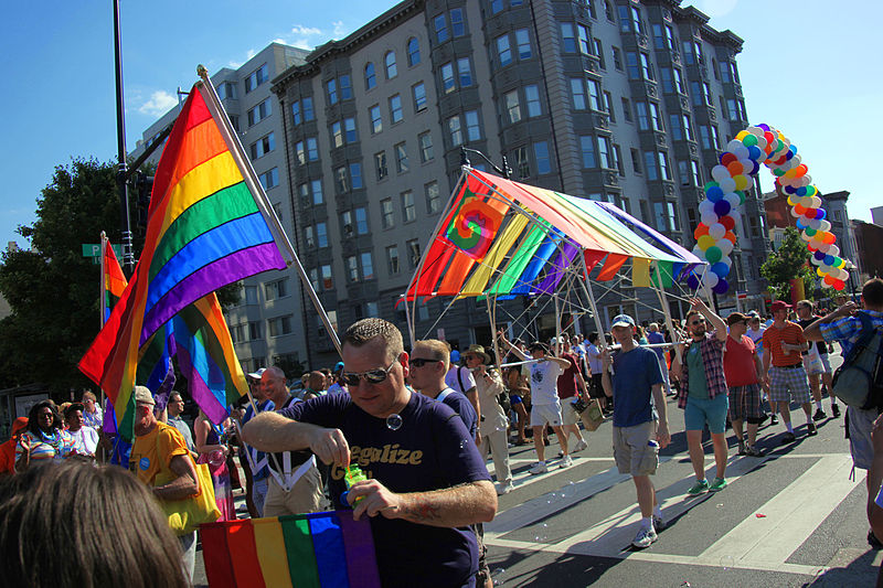 File:Colorful street scene - DC Gay Pride Parade 2012.jpg