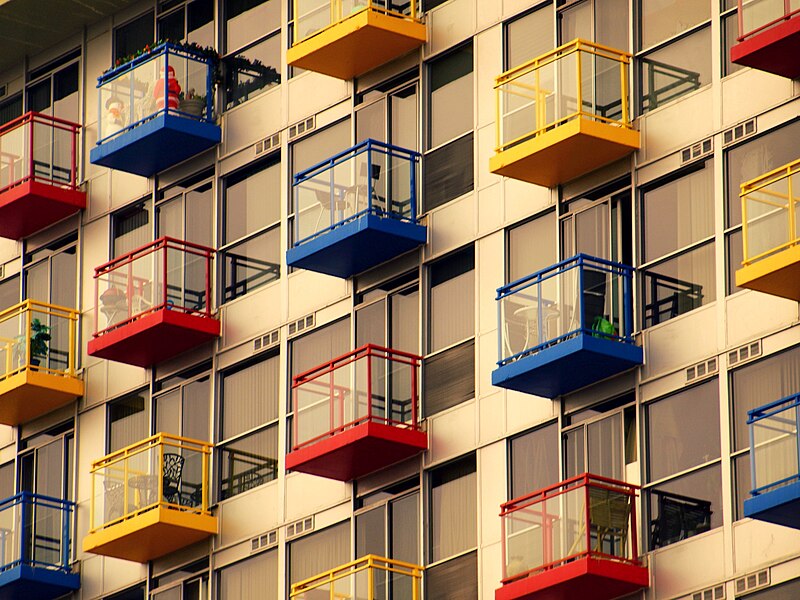 File:Colourful balconies in Toronto (6453137689).jpg