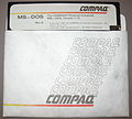 MS DOS 1.12 per PC Compaq