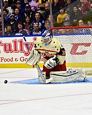 Comrie at the 2016 AHL All-Star Game Comrie Eric (39512976214).jpg