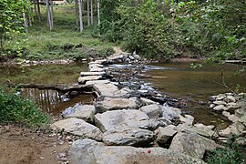 Cross County Trail 1st crossing