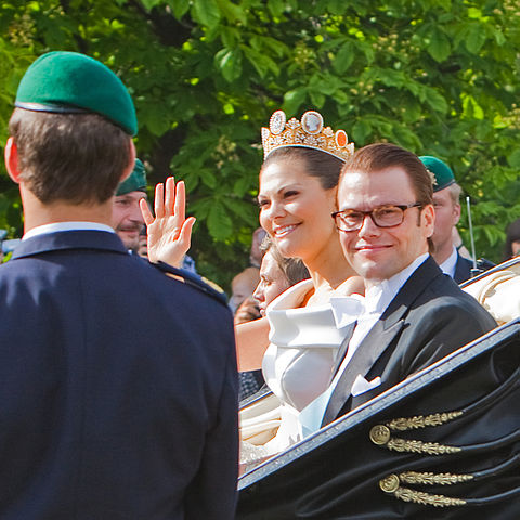 Crown Princess Victoria marries Daniel Westling