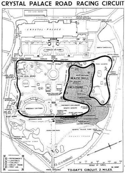 Circuito de Crystal Palace