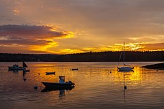 Die Dreharbeiten fanden in Harpswell statt, so in Cundy's Harbor