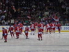 Tšekin joukkue talviolympialaisissa 2002.