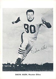 Dalva Allen American gridiron football player (1935–2016)