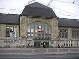 Darmstadt Hauptbahnhof von Osten