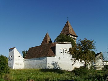 Fortified church of Dealu Frumos, Transylvania.../trip