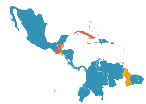 Application de la peine de mort en Amérique centrale.