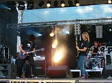 Deep Insight выступает на рок-фестивале в Рованиеми (2006).