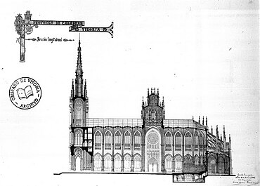 Design of the Cathedral of María Inmaculada of Vitoria.jpg