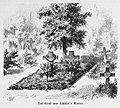 Die Gartenlaube (1874) b 810.jpg Das Grab von Schiller’s Mutter.