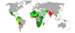 Karte in der deutschen Wikipedia